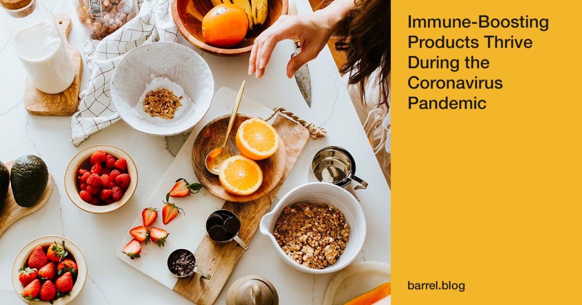 Immune-Boosting Products Thrive During the Coronavirus Pandemic